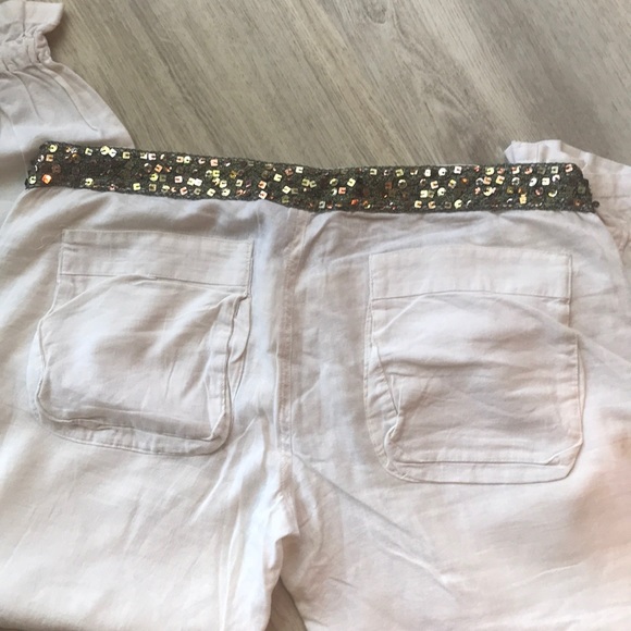 Derek Heart Cargo Linen Pants - Picture 7 of 8